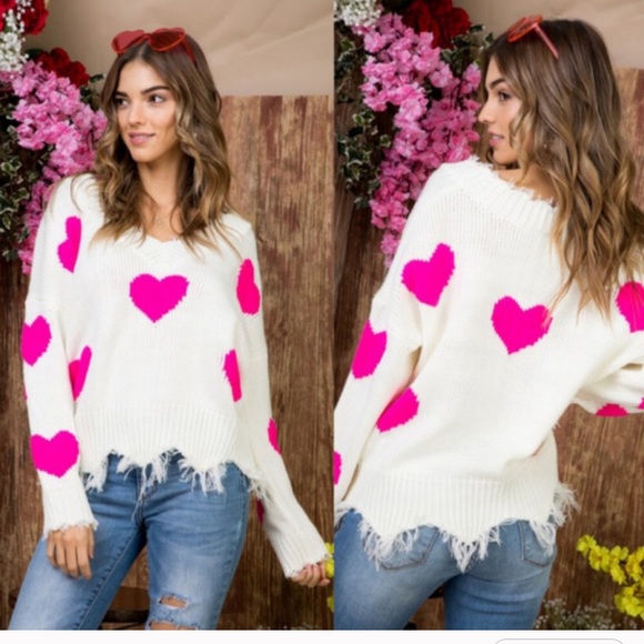 Super Cute Distressed Sweater - Picture 5 of 5